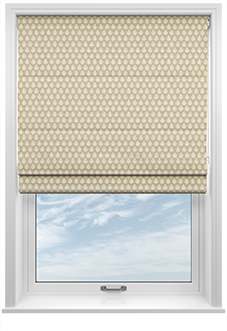Emily Bond Jaipur, Linen - Twist&Fit Roman Blind